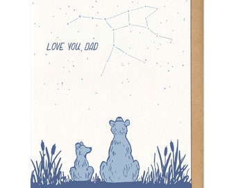 Love You Dad (Bears) Greeting Card