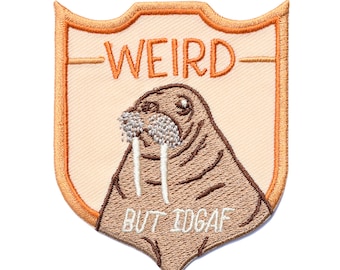 Weird...But IDGAF Walrus Patch