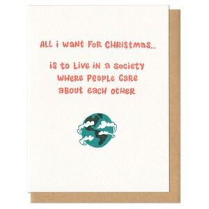 All I Want For Christmas Greeting Card Boxed Set of 6