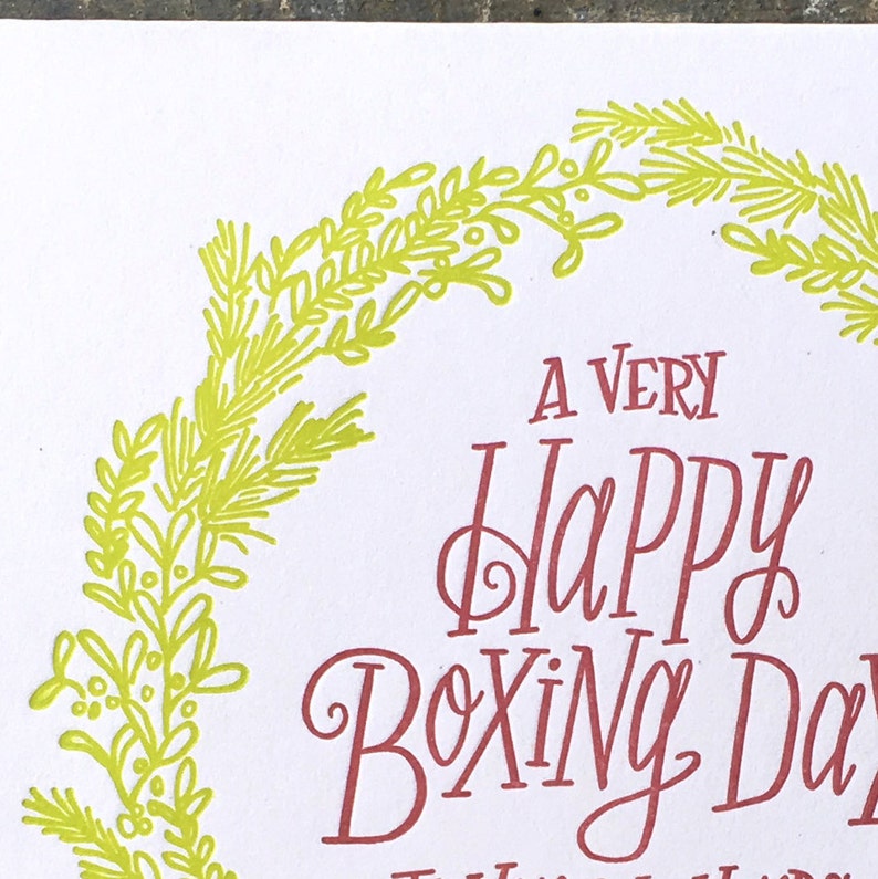 A Very Happy Boxing Day To You And Yours Greeting Card image 4