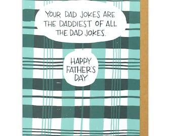 Happy Father's Day Dad Jokes Greeting Card