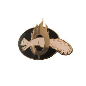 Brave Squirrel Pin