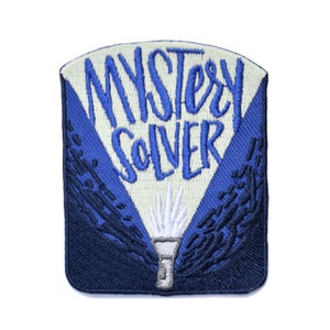 Mystery Solver Flashlight Patch Glow in the dark image 1