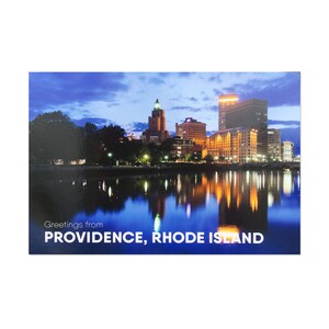 Carte postale du centre-ville de Providence