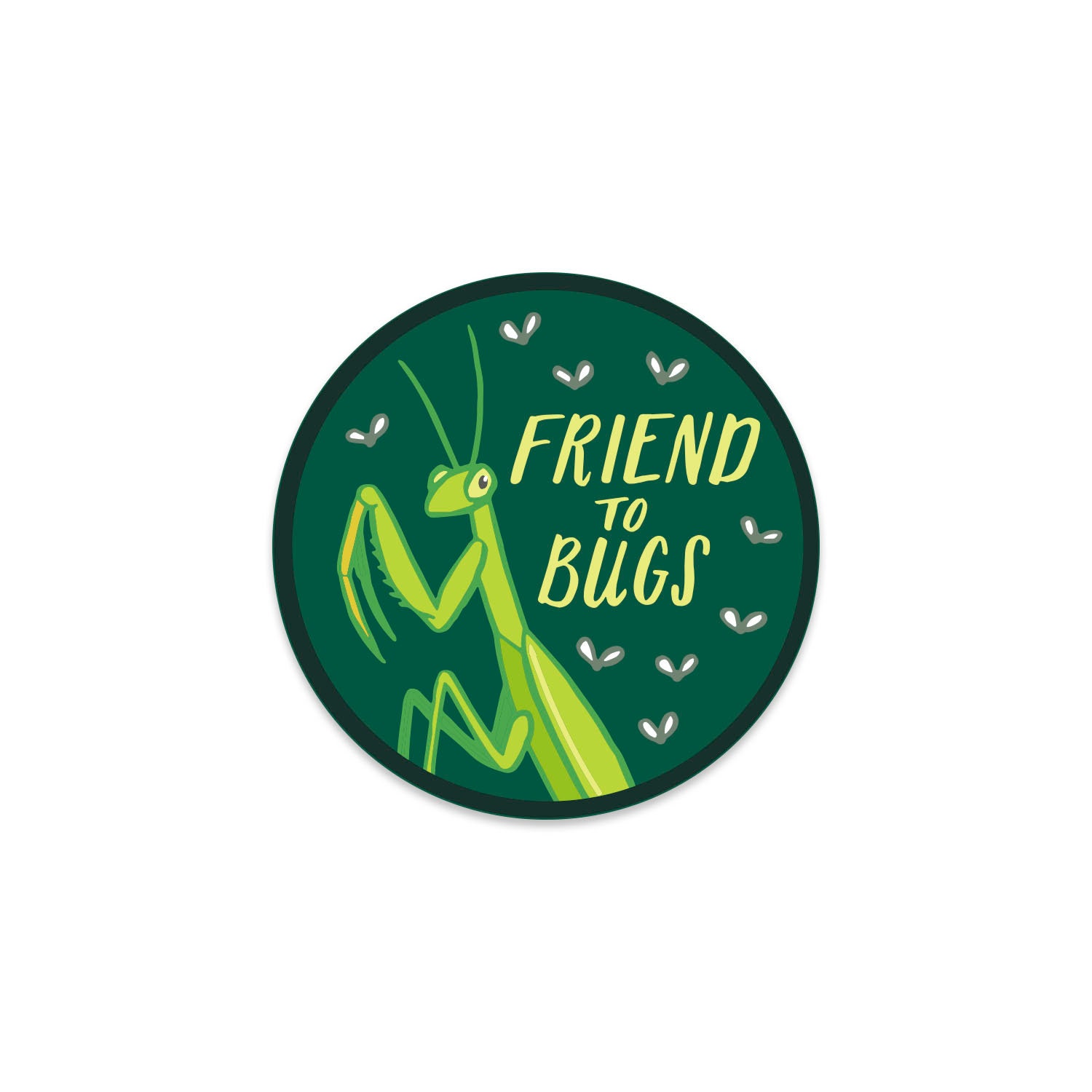Friend to Bugs Sticker
