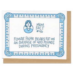 Carte de voeux polaires maman fait #46