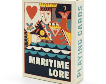 Cartas de juego de la tradición marítima