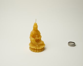 Kwan Yin Beeswax candle