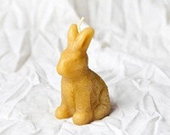 Classic Pure Beeswax Easter Bunny