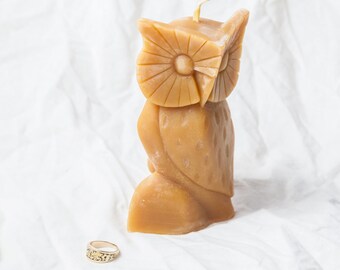 Owl - Pure Beeswax