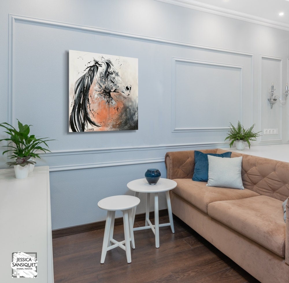 Reproduction D'art Cheval