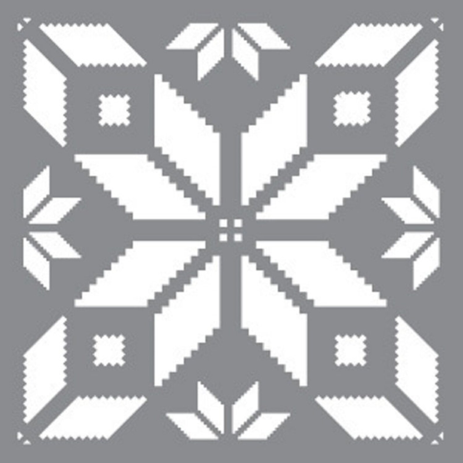 Americana Decor Stencils-8 X 8 Scandinavian - Etsy