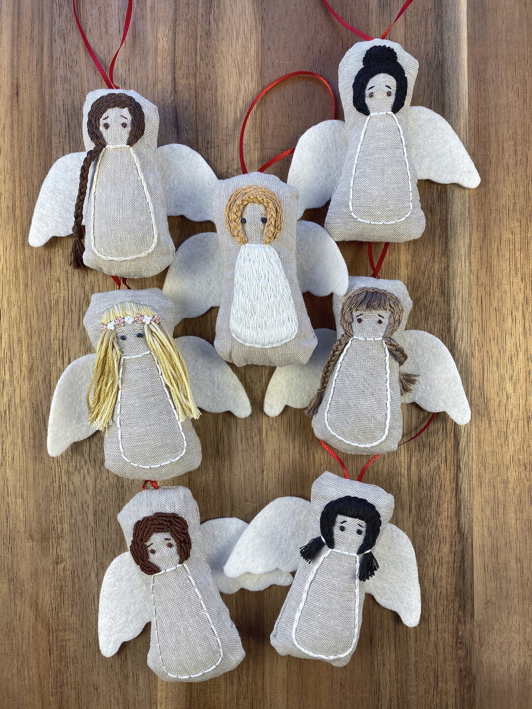 Handmade Angel Ornaments Etsy UK