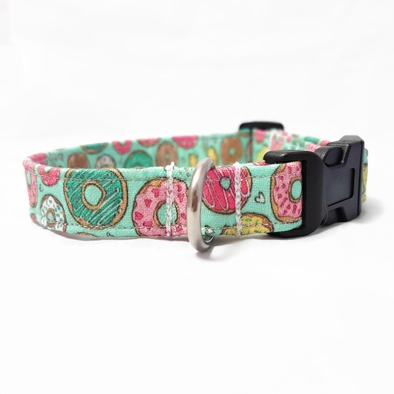 Dog Collar With Bow Tie donut 2.0 Doughnut Dog Etsy
