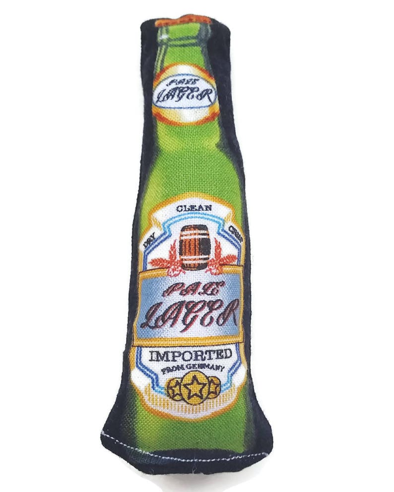 Catnip or Valerian Cat Toys sixpack Beer 6 Etsy