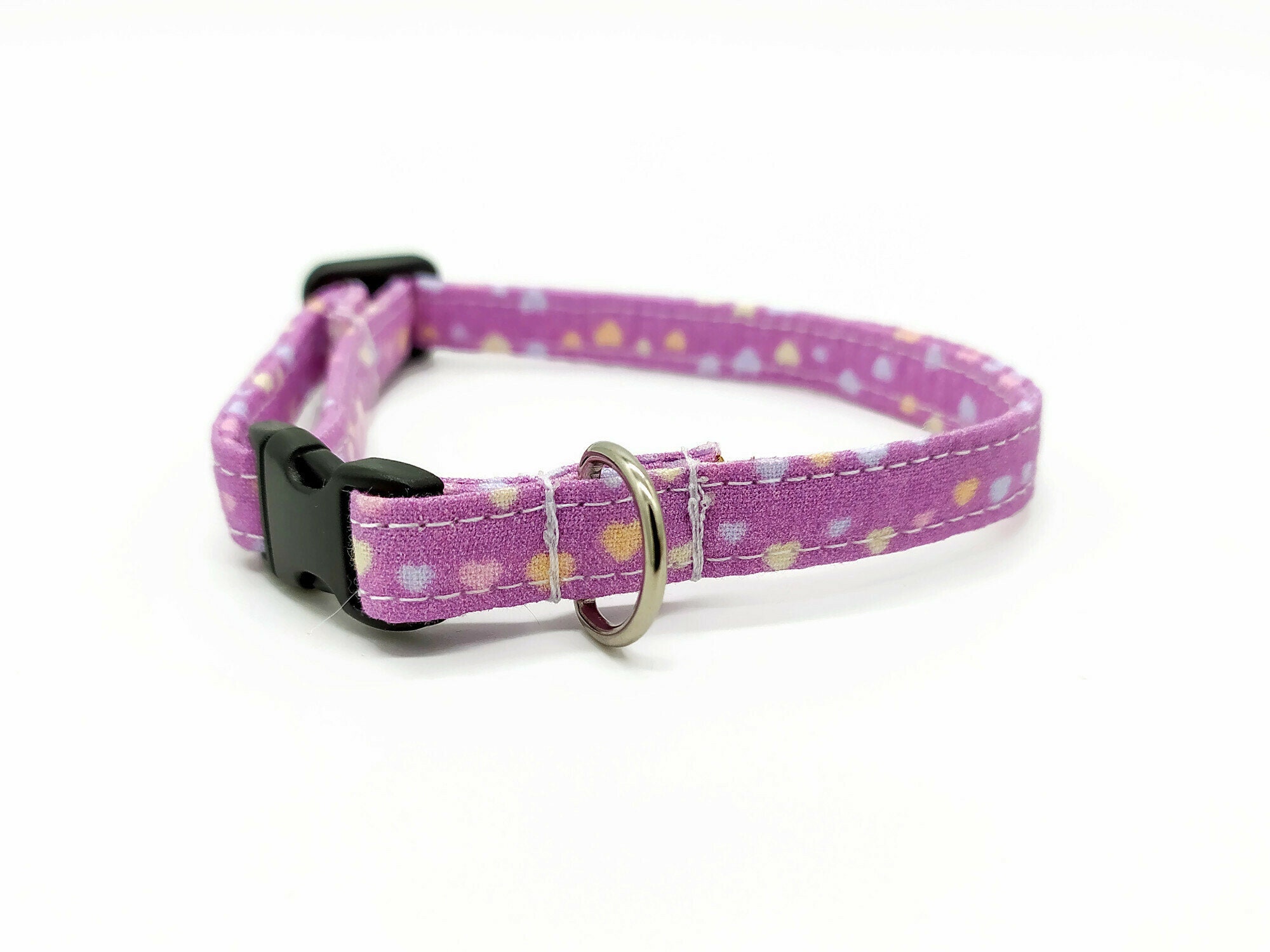 Cat Collar Breakaway Lovely Purple Cat Collar Etsy