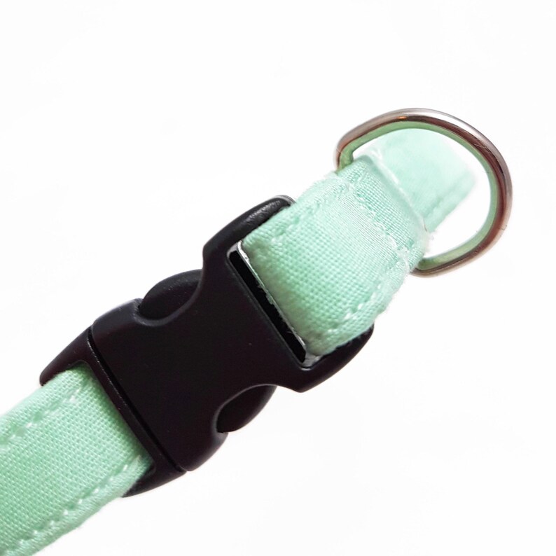 Cat Collar With Bow Tie mint Safety Etsy