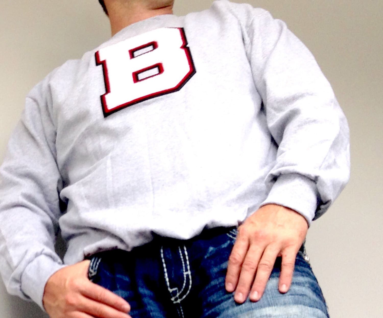 Letterman Sweatshirt Etsy