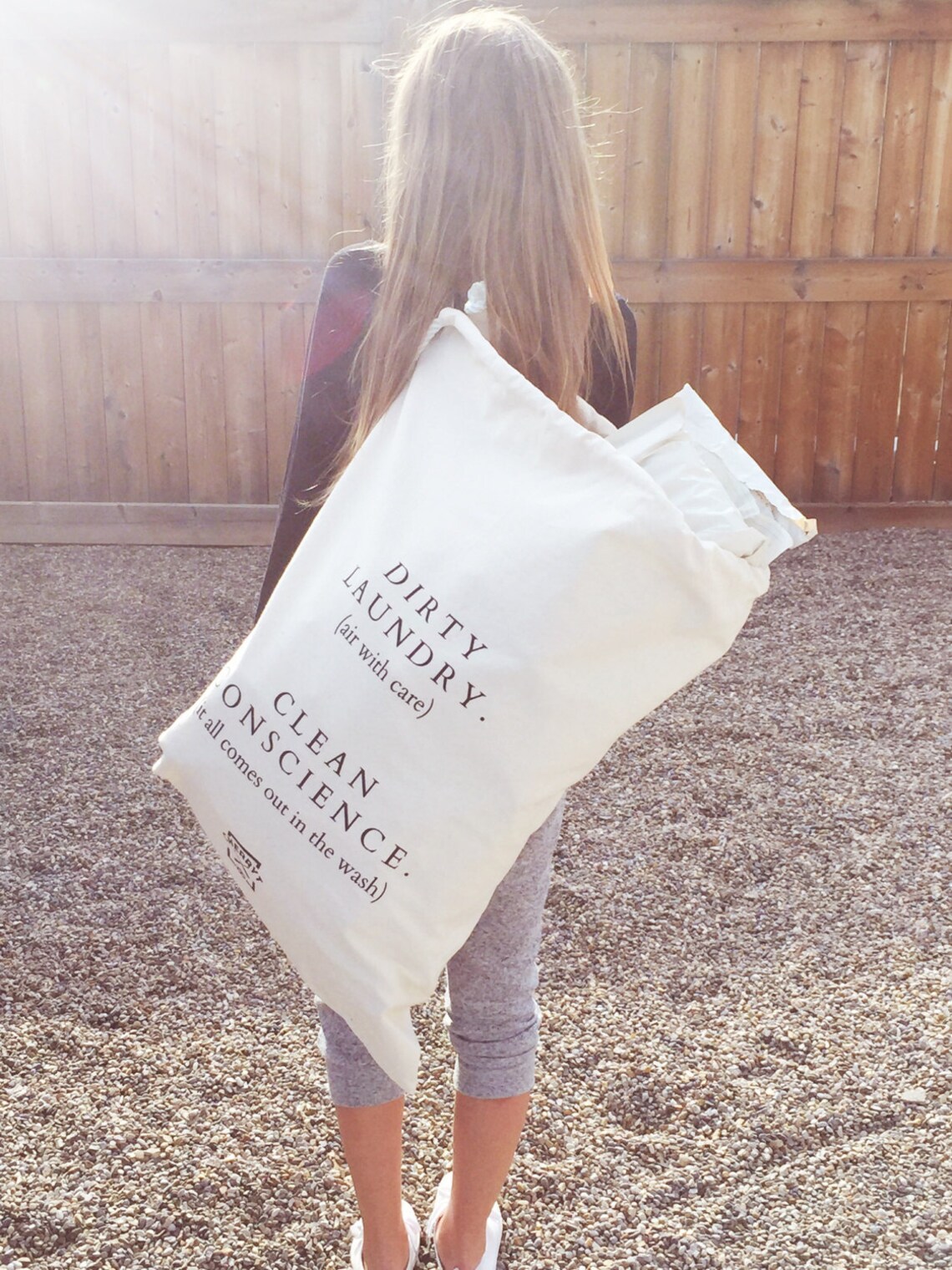 Large Eco Laundry Bag. Travel Laundry Tote. Laundry Room Etsy