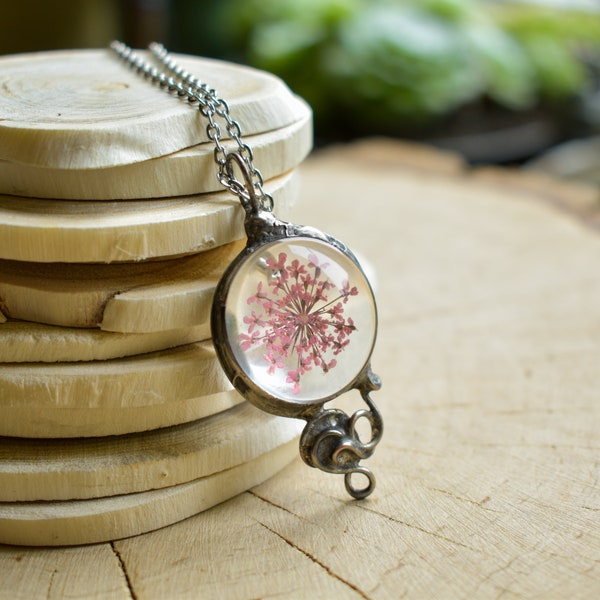 Stain Glass Necklace Etsy