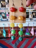Mini d20 Pride earrings