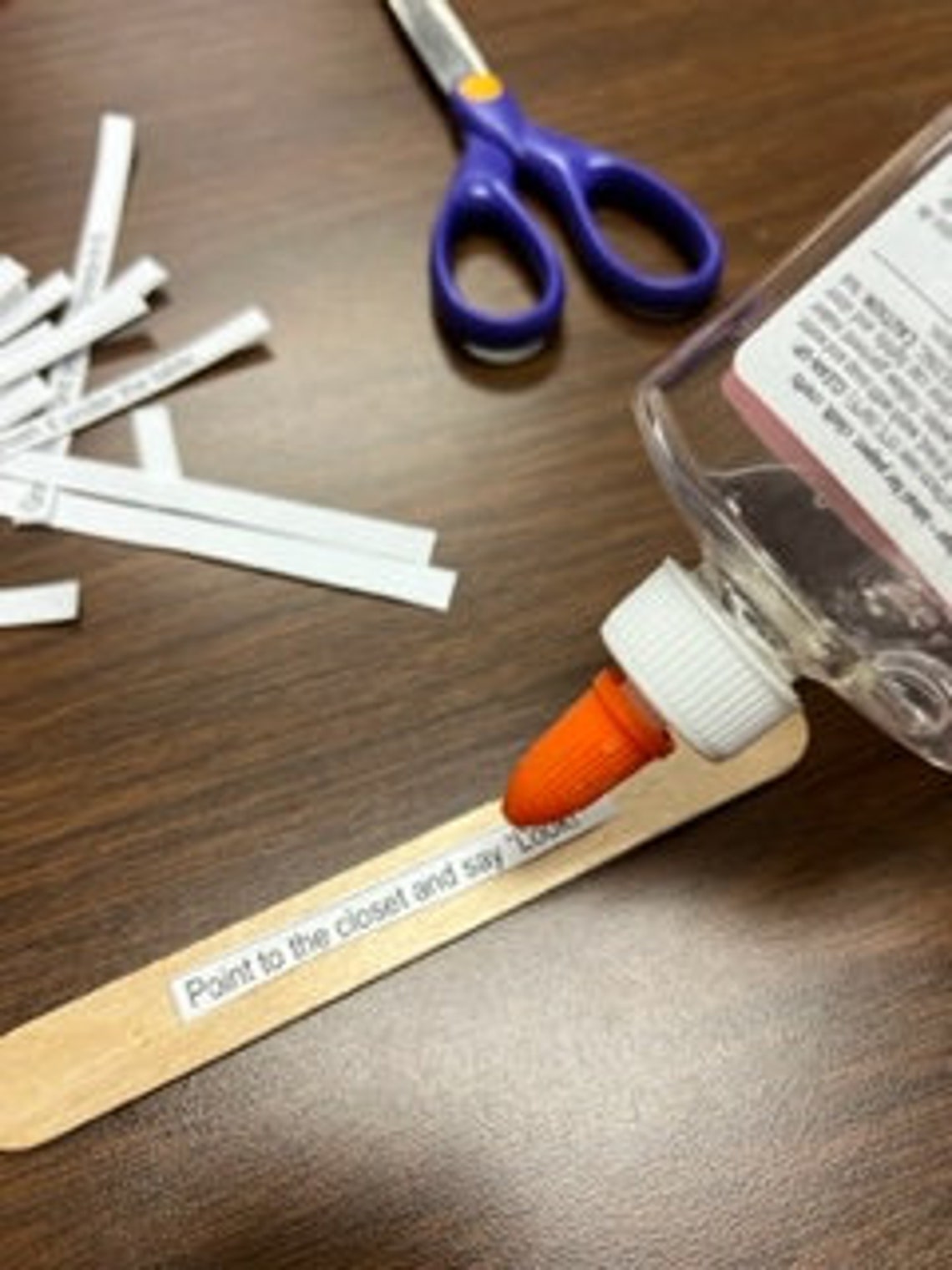 Following 2-step Directions popsicle Sticks (Download Now) - Etsy