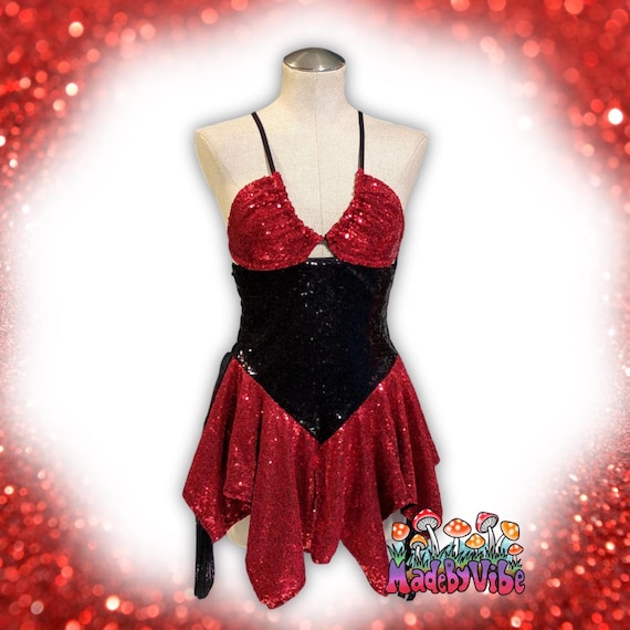fairy sequin dress Butterfly Fairy Sequin Mini Dress with Train main image 0