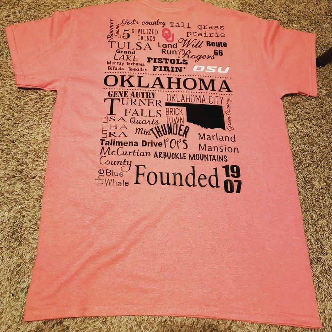 pink okc thunder shirts