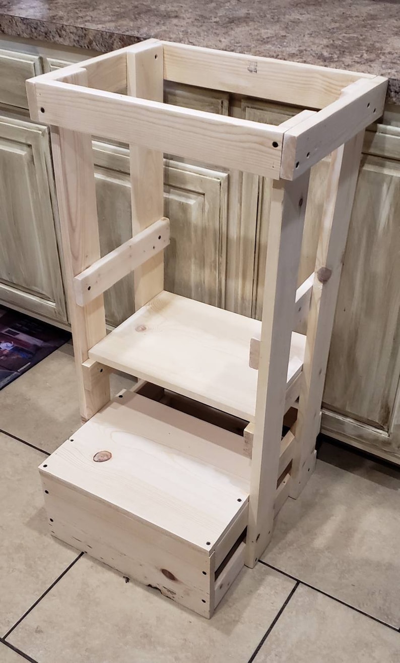 Toddler Learning Tower Learning Tower Toddler Stand Multi Etsy