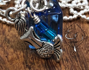 Mermaid Essential Oil Aromatherapy Diffuser Necklace