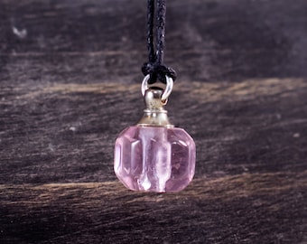 Pink Petite Essential Oil Aromatherapy Diffuser Necklace