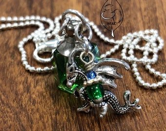 Dragon Essential Oil Aromatherapy Diffuser Necklace