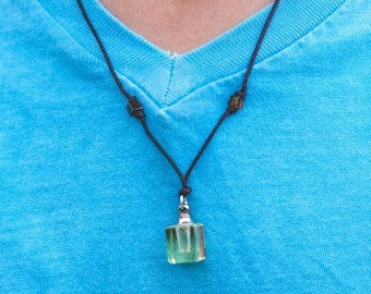 Child's Simple Yellow Essential Oil Aromatherapy Diffuser Necklace
