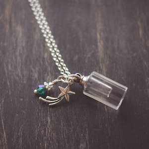 Shooting Star Essential Oil Aromatherapy Diffuser Necklace