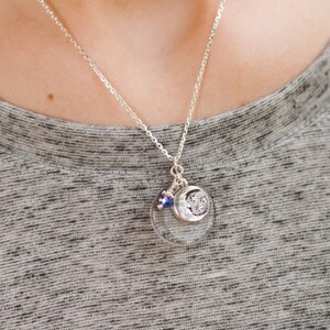 Moon & Stars Essential Oil Aromatherapy Diffuser Necklace