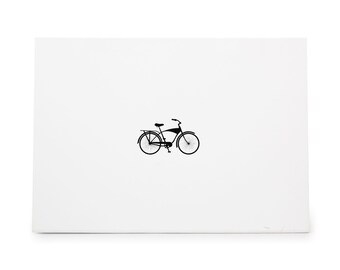 Bicycle  rubber stamp 21057