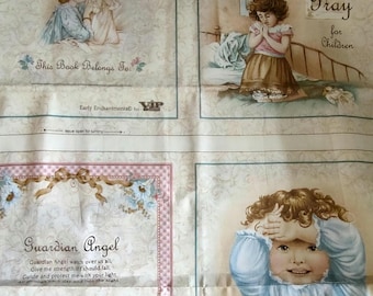 Early Enhancements by VIP Cranston LEARNING to PRAY cloth book. Adorable images! Subtle pastel colors. 12 pages 10". Instructions included