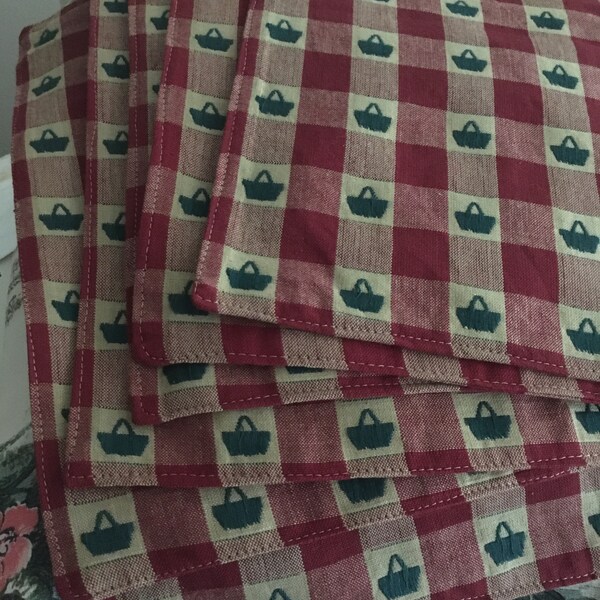 Burgundy Napkins Etsy