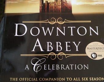 Downton Abbey beautiful book!  A Celebration. Gorgeous photos! Coffee Table size. Visit my store for others! Read description!