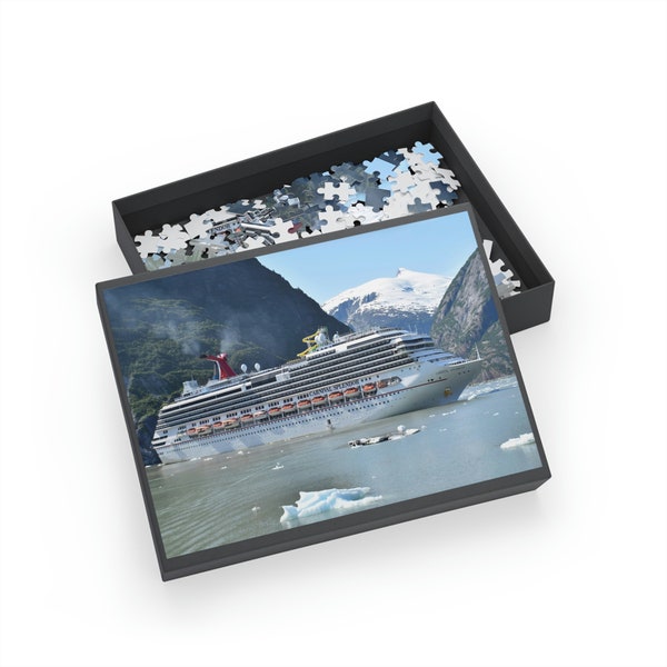 Jigsaw Puzzle (96, 252, 500, 1000-Piece) - Cruising Alaska