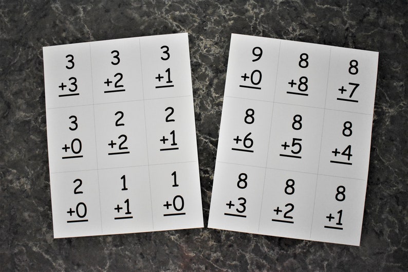 make your own math flash cards make your own math flash cards
