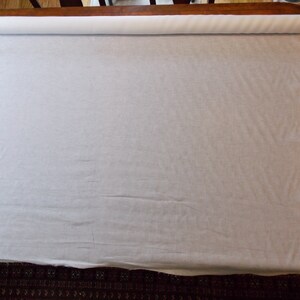 Light-weight White Linen // Limerick Linen // Lightweight Linen fabric by the yard image 3