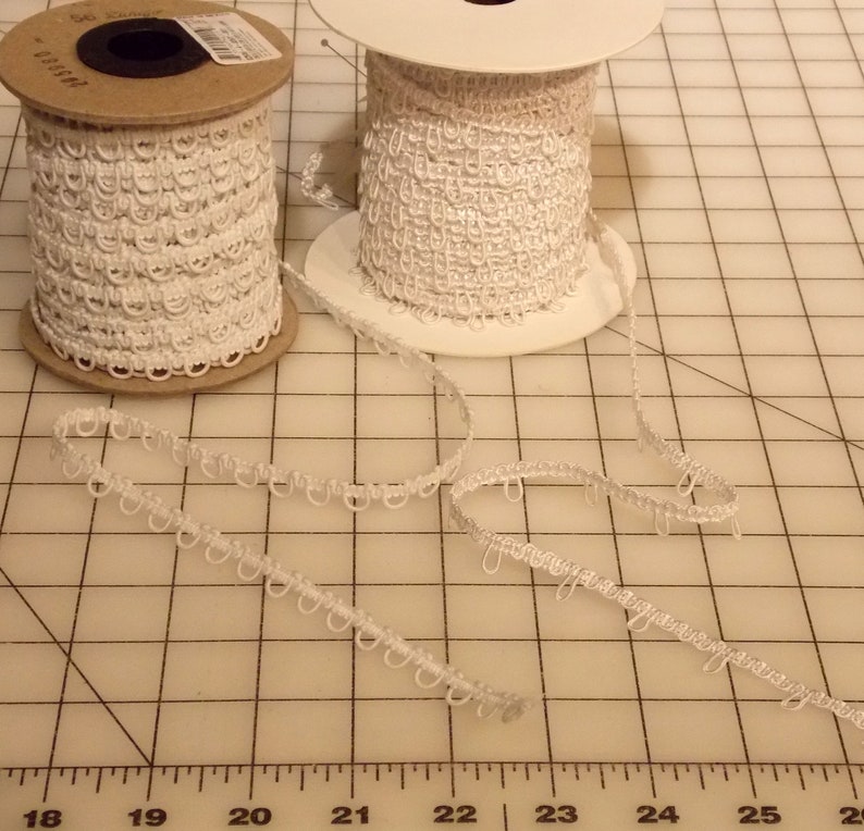 White Button Loop / Bridal Button Loop Tape Etsy Australia
