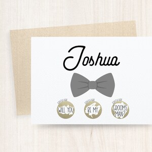 Junior Groomsman Card Junior Groomsman Proposal Will You Be | Etsy