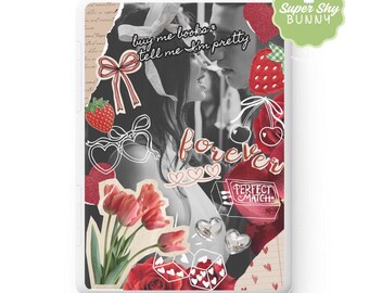 Romance Kindle Insert for Clear Case| Spicy Bookish Art for Paperwhite, Colorsoft and Scribe