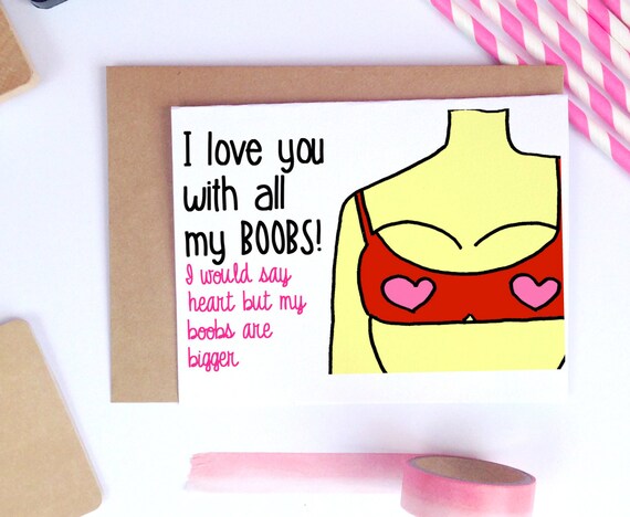 Items similar to Sexy Valentine Card, Cute Husband Card ...