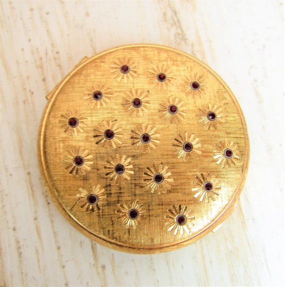 Vintage Compact Vintage Powder Compact Elizabeth … - image 2