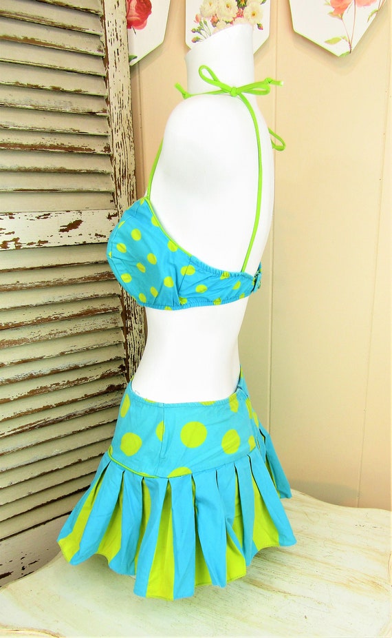 Vintage Bathing SwimSuit 1950’s Playsuit Vintage … - image 8