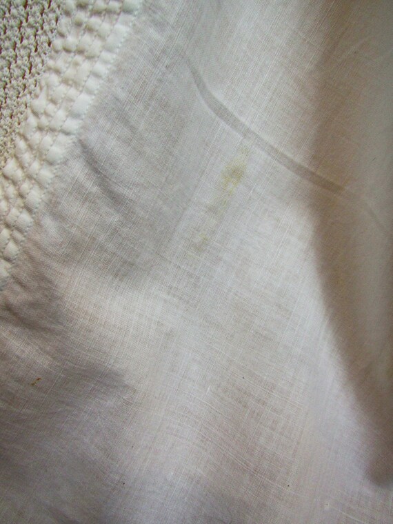 Antique Victorian 1800's Nightgown Size XS Antiqu… - image 9