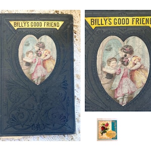 Victorian Book Beautiful Antique Book 1800’s Book